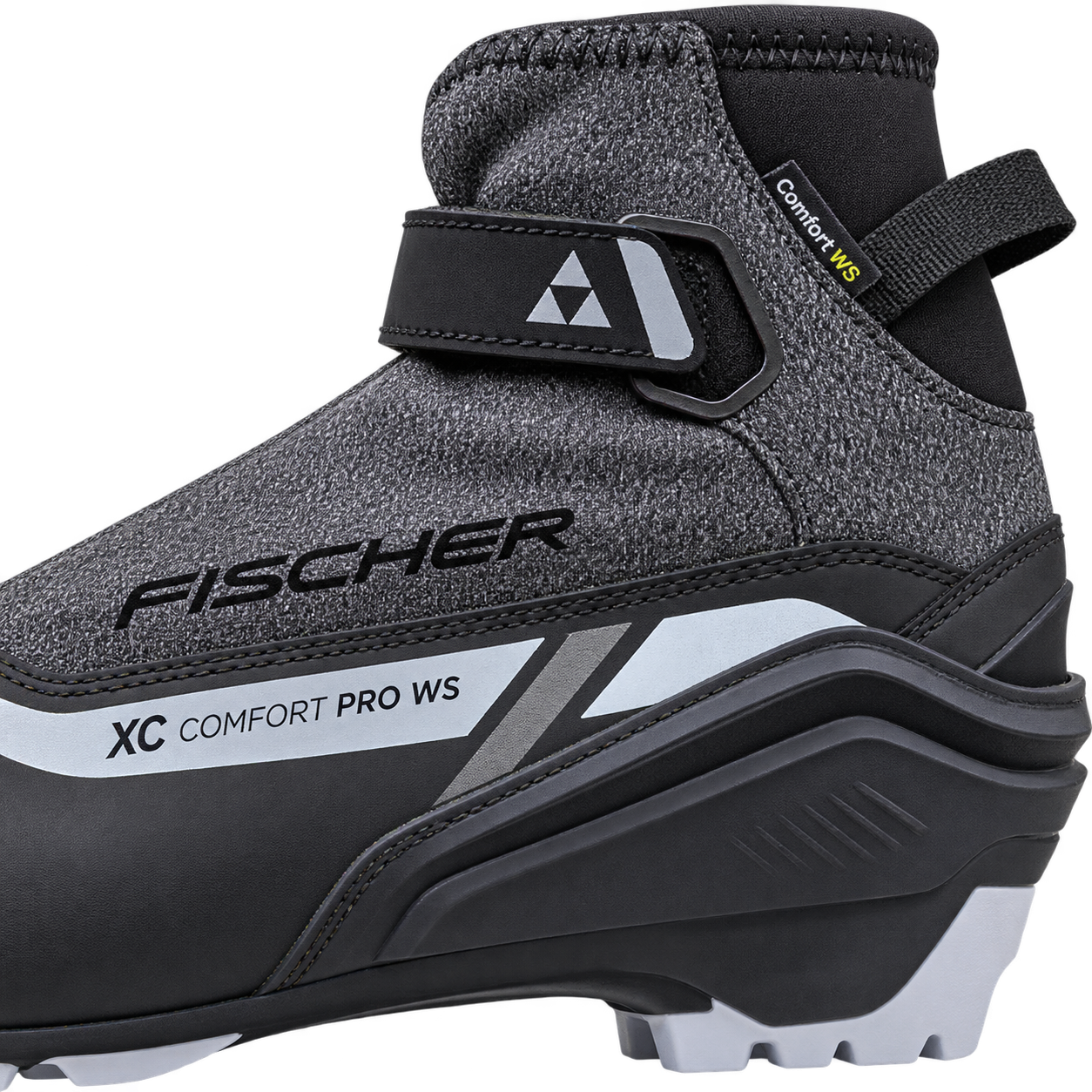 Dámské boty na běžky Fischer XC Comfort Pro WS – Black/Grey, EU 41
