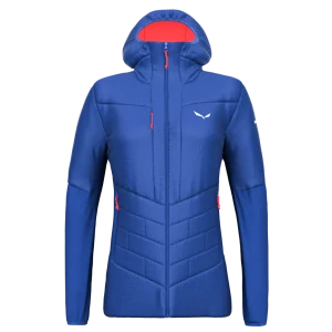 Dámská bunda Salewa ORTLES HYBRID TWR JACKET Electric