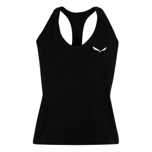 Dámské triko Salewa LAVAREDO HEMP TANK TOP Black Out
