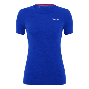 Dámské triko Salewa ZEBRU FRESH AMR T-SHIRT Blue Electric