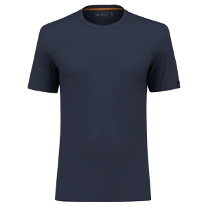 Pánské triko Salewa PURE EAGLE SKETCH MERINO T-SHIRT Navy Blaze