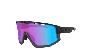 Sluneční brýle Bliz Fusion 52105-14N Matt Black Frame NanoOptics / Nordic Light Begonia with Blue Multi Lens Cat.2