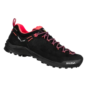 Boty Salewa Wildfire Leather GTX dámské Black/Fluo Coral