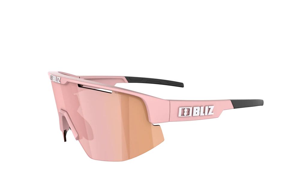 Sluneční brýle Bliz Matrix Small 52107-49 Powder Pink Frame Brown with Rose Multi Lens Cat.3