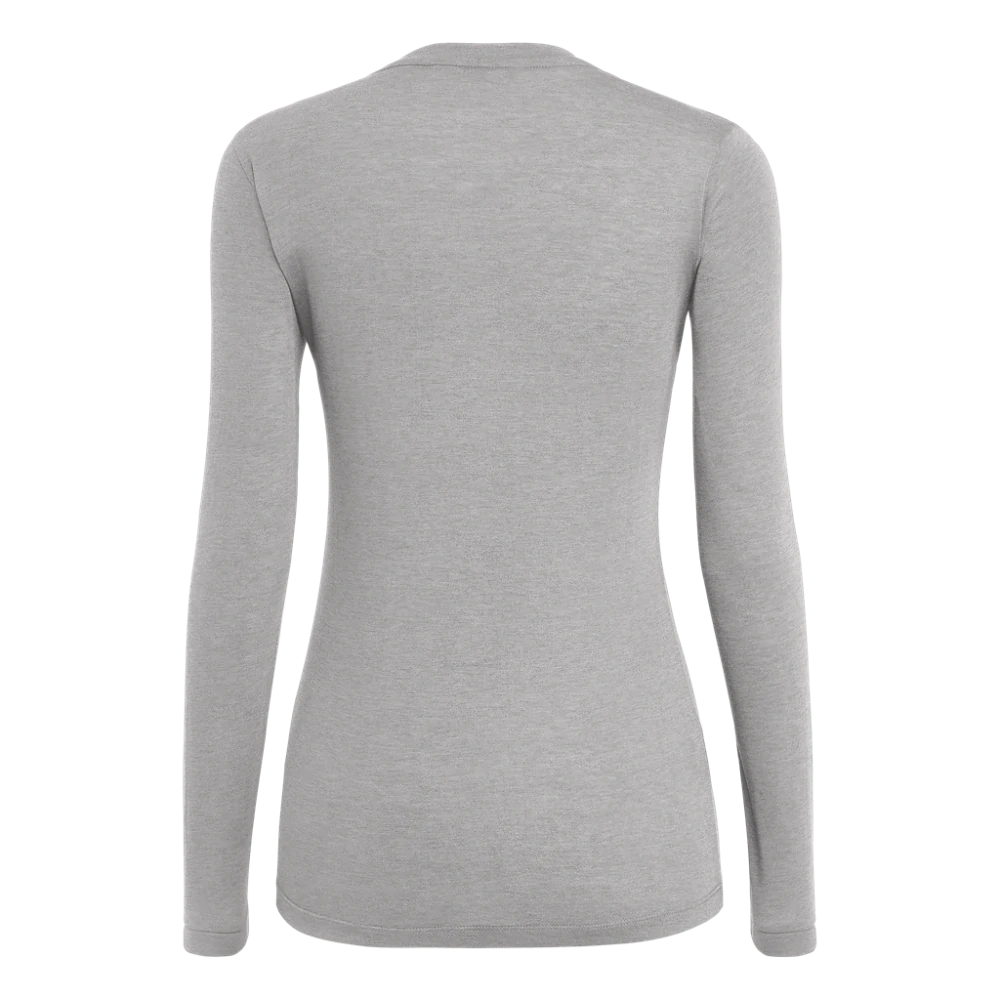 Dámské triko Salewa Solidlogo Dry Tee Heather Grey