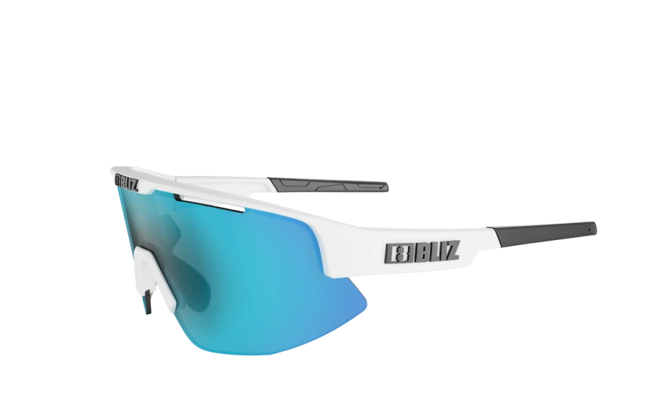 Sluneční brýle Bliz Matrix Small 52907-03 White Frame Smoke with Blue Multi Lens Cat.3