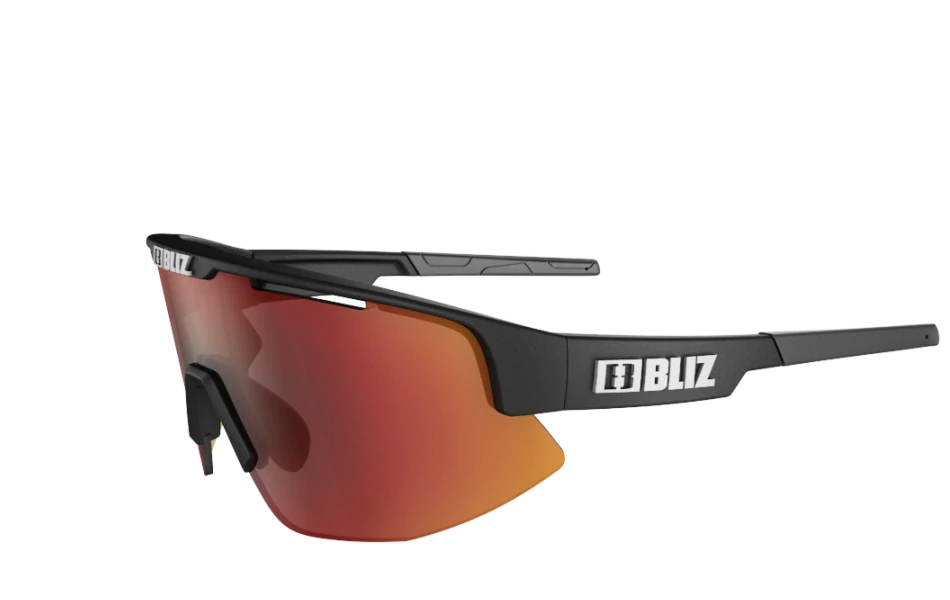 Sluneční brýle Bliz Matrix 52804-14 Matt Black Frame Brown with Red Multi Lens Cat.3