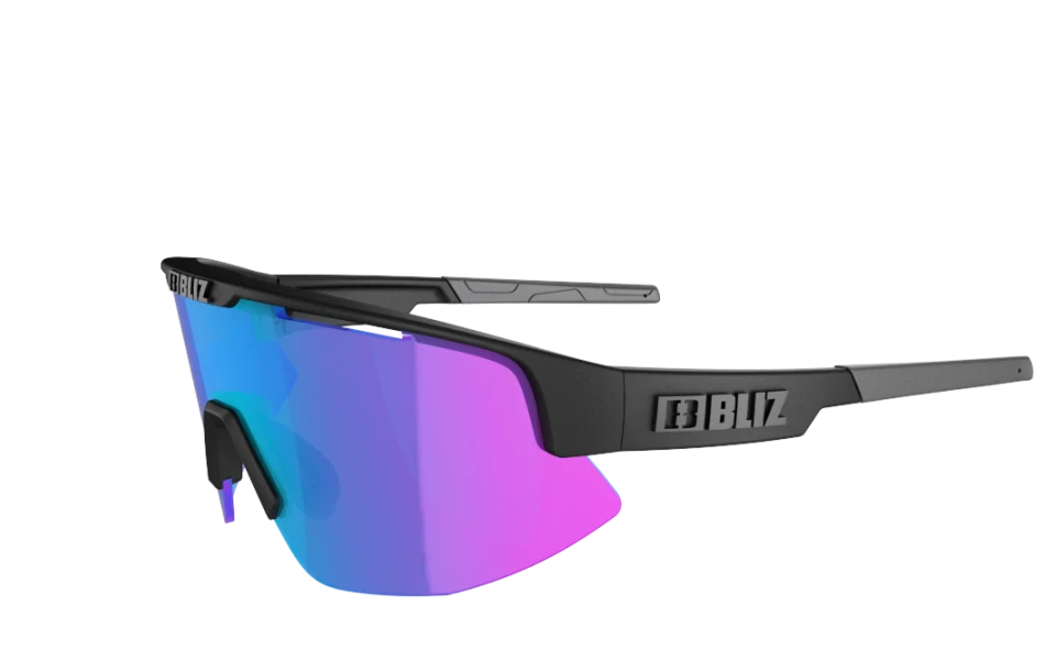 Sluneční brýle Bliz Matrix 52104-14N Matt Black Frame Nanooptics / Nordic Light Begonia with Blue Multi Lens Cat.2