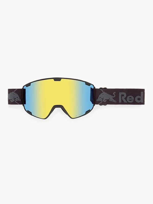 Lyžařské brýle RED BULL SPECT PARK-001 Matt Black/Grey With Yellow Mirror