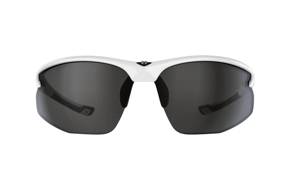 Sluneční brýle Bliz Motion 9060-01 White Frame Smoke with Silver Mirror Lenses Cat.3