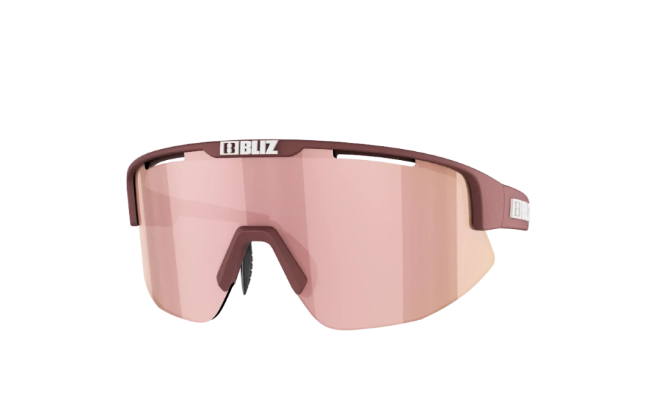 Sluneční brýle Bliz Matrix Small 52007-49 Matt Burgundy Frame Brown with Rose Multi Lens Cat.3