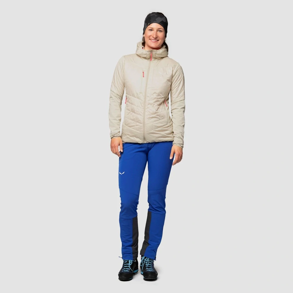 Dámská bunda Salewa ORTLES HYBRID TWR JACKET Oatmeal