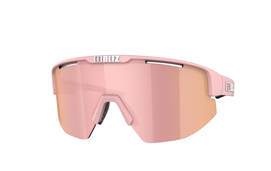 Sluneční brýle Bliz Matrix Small 52107-49 Powder Pink Frame Brown with Rose Multi Lens Cat.3