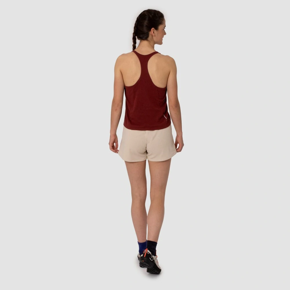 Dámské triko Salewa LAVAREDO HEMP TANK TOP Syrah