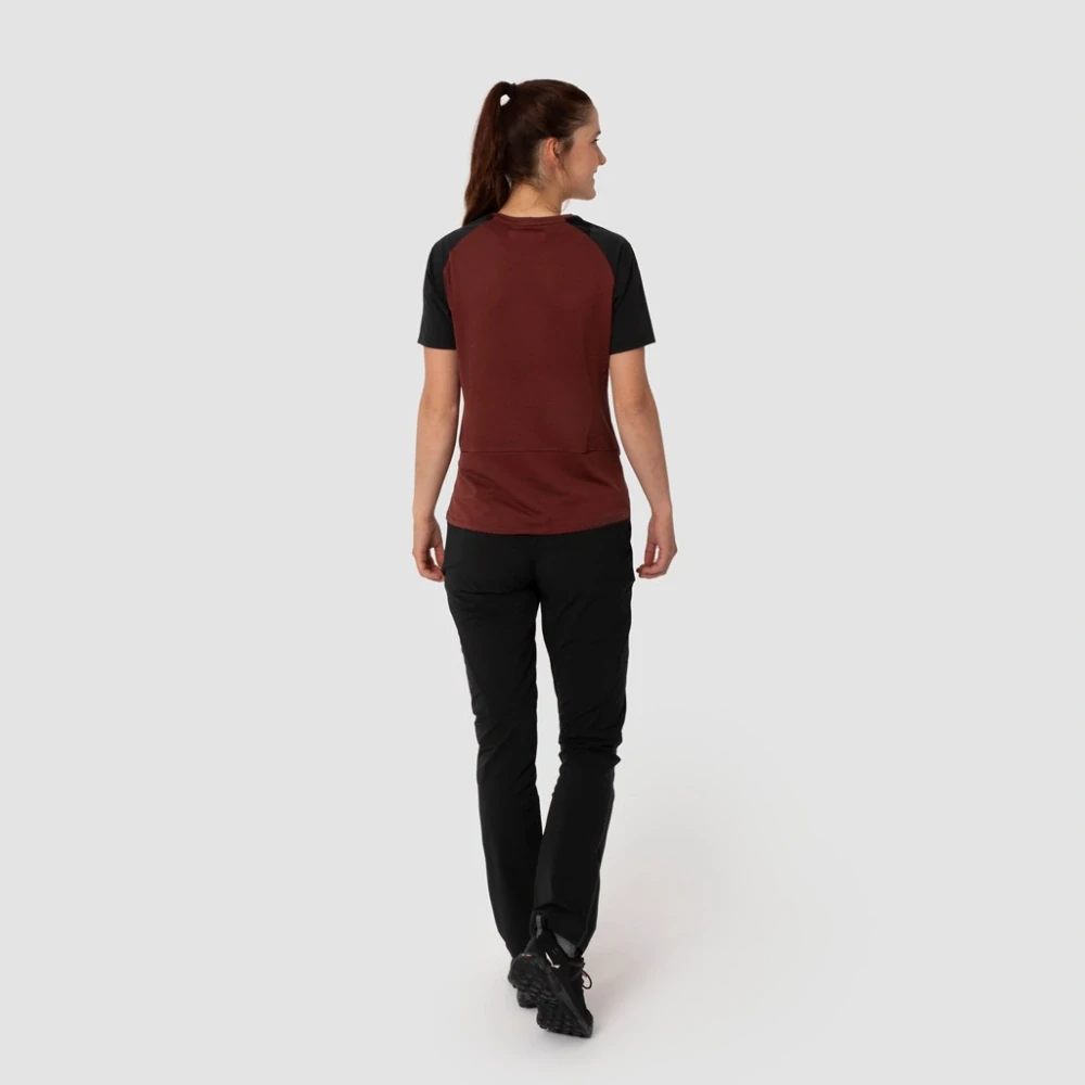 Dámské triko Salewa PEDROC PTC DELTA T-SHIRT Syrah Black