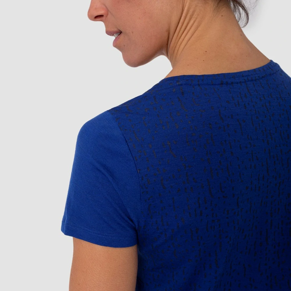 Dámské triko Salewa PURE SALAMANDER MERINO T-SHIRT Electric Melange