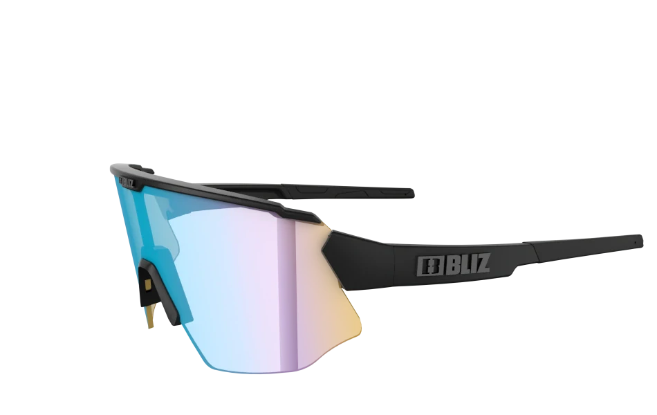 Sluneční brýle Bliz Breeze 52102-13N Matt Black Frame NanoOptics Nordic Light Coral with Blue Multi Lens Cat.1