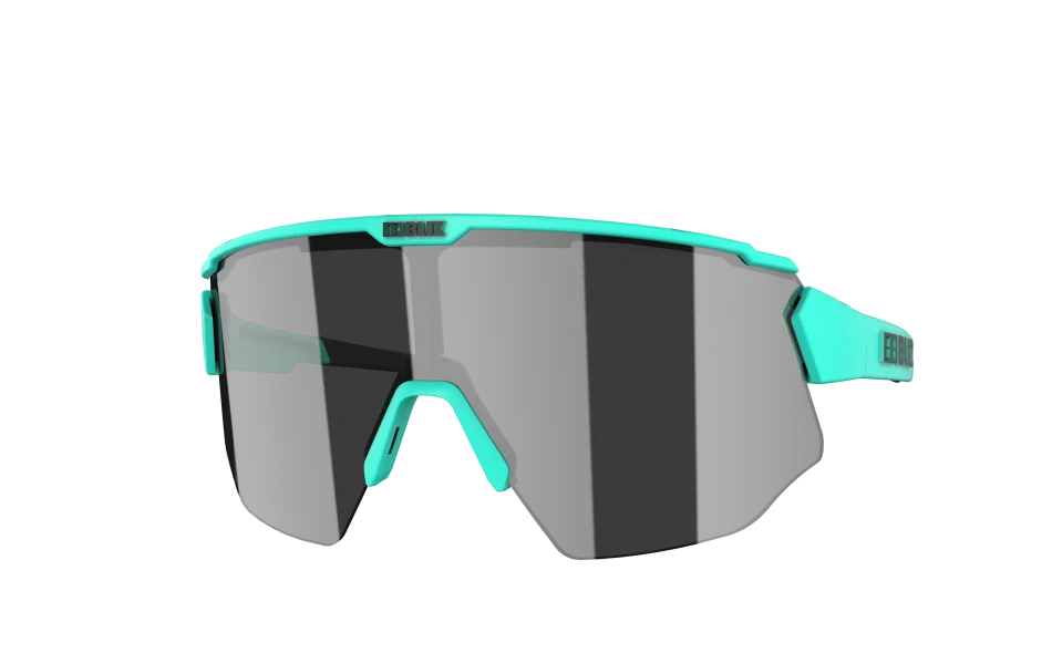 Sluneční brýle Bliz Breeze 52102-30 Turquoise Frame Smoke with Silver Mirror Lens Cat.3 + Orange Lens Cat.2