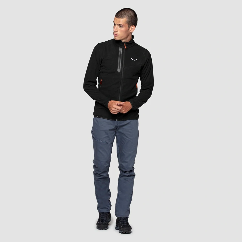 Pánská mikina Salewa PAGANELLA PL FLEECE Black Out