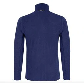 Pánská mikina Salewa Piana Alpinewool Fleece Jacket Blue Dephts
