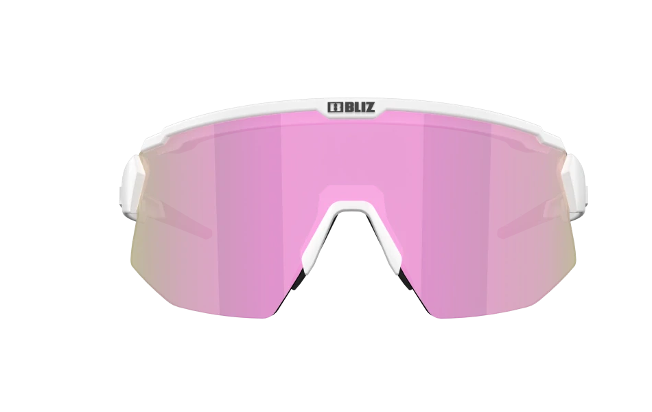 Sluneční brýle Bliz Breeze P52102-04 Matt White Frame Brown with Rose Multi Lens Cat.3 + Clear Lens Cat.0