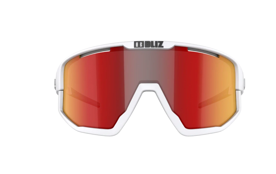 Sluneční brýle Bliz Fusion 52105-10 Matt White Frame Smoke with Red Multi Lens Cat.3