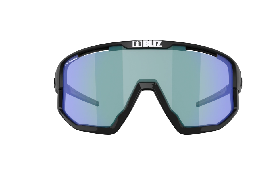 Sluneční brýle Bliz Fusion 52105-13N Matt Black Frame NanoOptics / Nordic Light Coral with Blue Multi Lens Cat.1