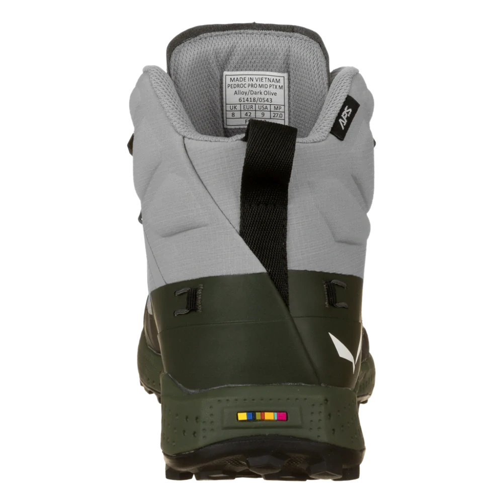 Boty Salewa Pedroc PRO MID PTX pánské Alloy/Dark Olive
