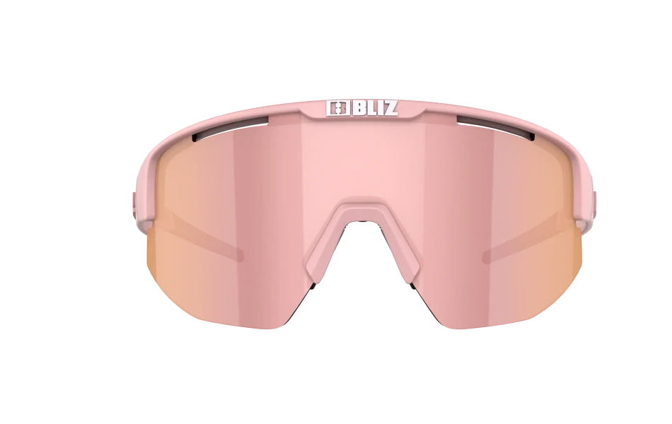 Sluneční brýle Bliz Matrix Small 52107-49 Powder Pink Frame Brown with Rose Multi Lens Cat.3
