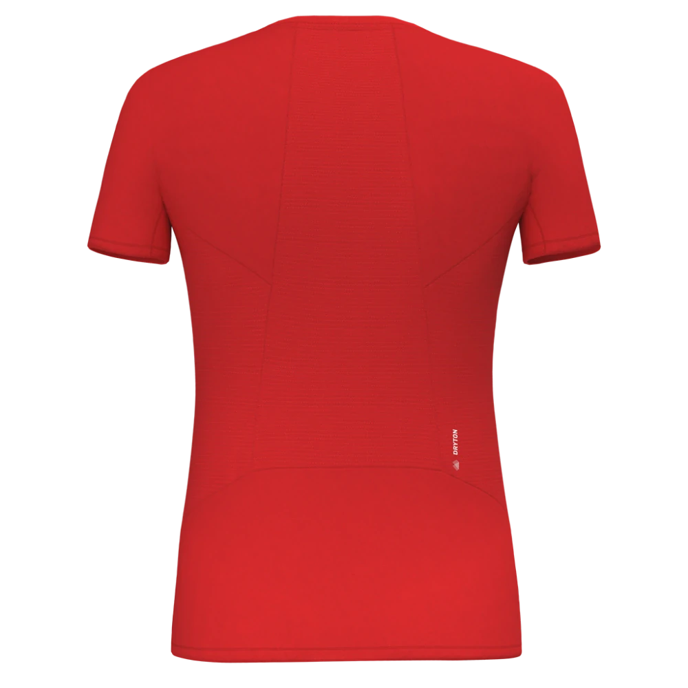 Dámské triko Salewa PEDROC DRY HYB T-SHIRT Flame