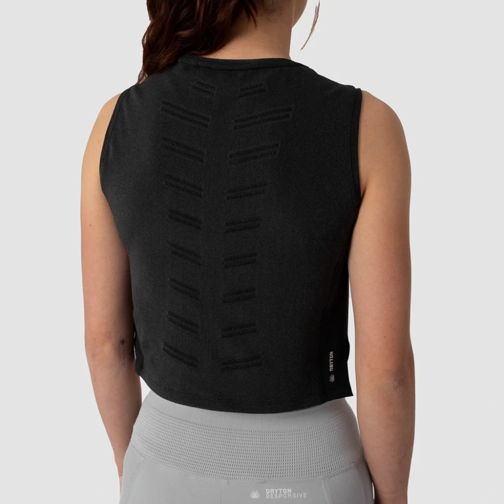 Dámské triko Salewa PEDROC DRY R HYBRID TANK TOP Black Out