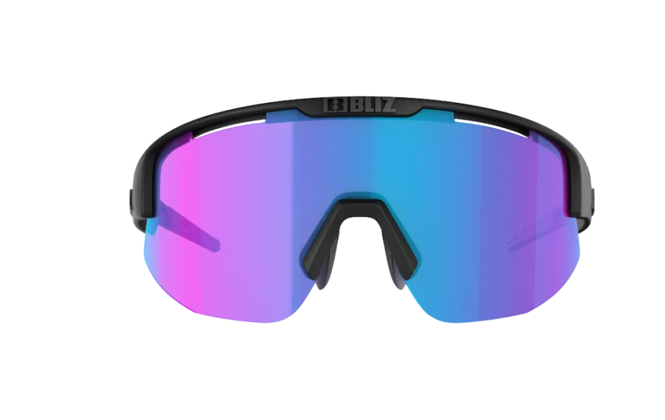Sluneční brýle Bliz Matrix 52104-14N Matt Black Frame Nanooptics / Nordic Light Begonia with Blue Multi Lens Cat.2