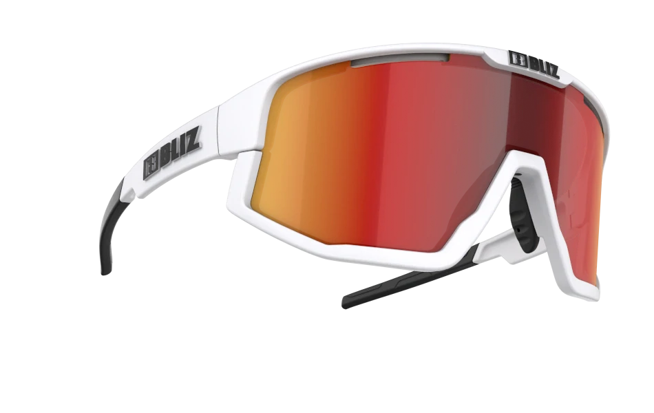 Sluneční brýle Bliz Fusion 52105-10 Matt White Frame Smoke with Red Multi Lens Cat.3