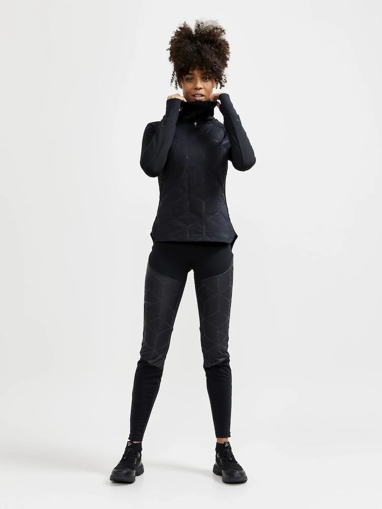 Dámská bunda CRAFT ADV SubZ Sweater 2 W Black