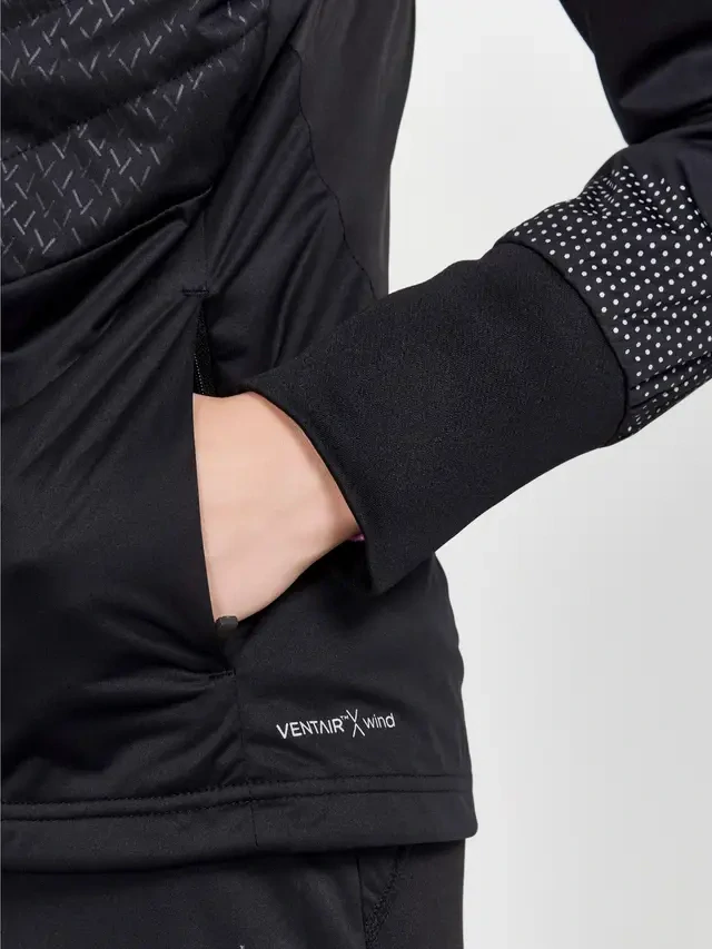 Dámská bunda CRAFT ADV NORDIC TRAINING JKT W Black/Black