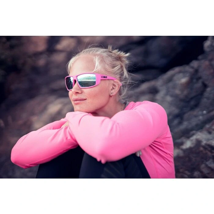 Sluneční brýle Bliz Drift 54001-43 Pink Frame Smoke with Blue Multi Lenses Cat. 3