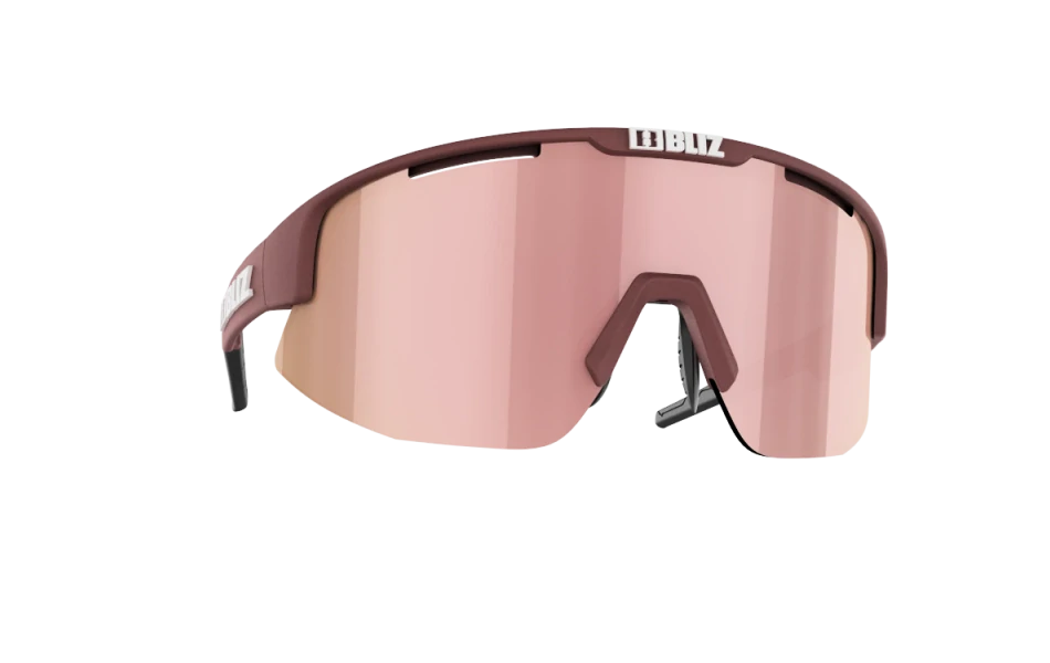 Sluneční brýle Bliz Matrix Small 52007-49 Matt Burgundy Frame Brown with Rose Multi Lens Cat.3