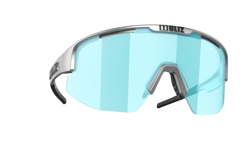Sluneční brýle Bliz Matrix 52204-53 Silver Metallic Frame Smoke with Ice Blue Multi Lens Cat.3