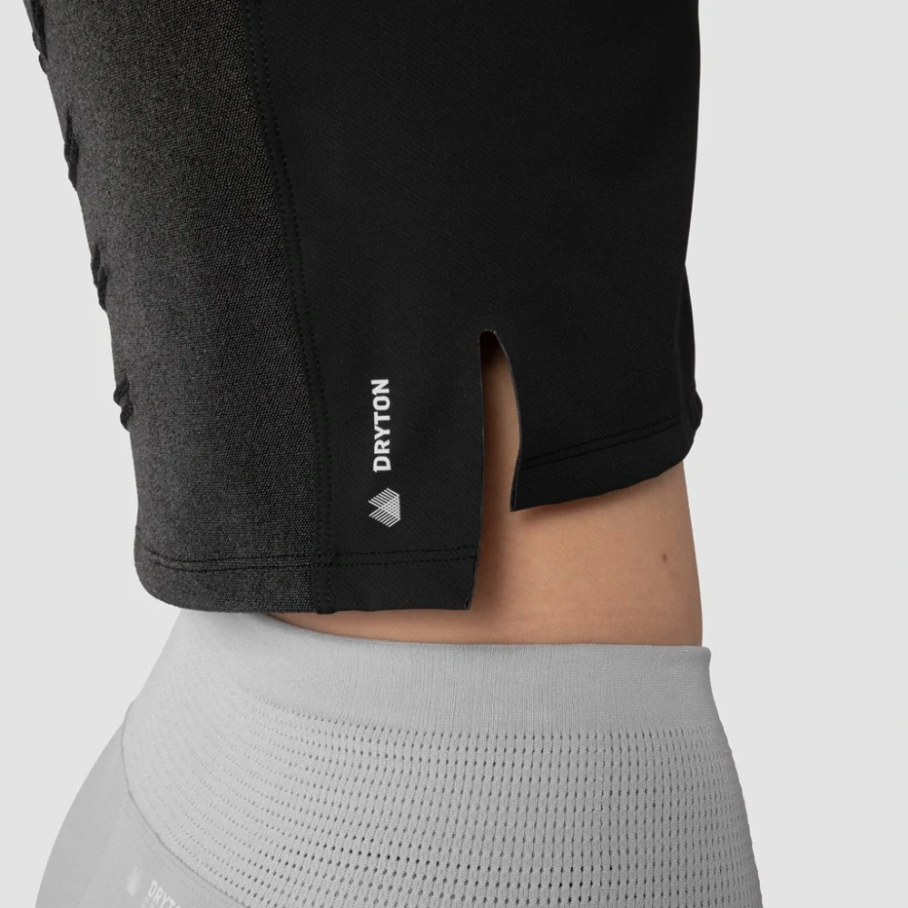 Dámské triko Salewa PEDROC DRY R HYBRID TANK TOP Black Out