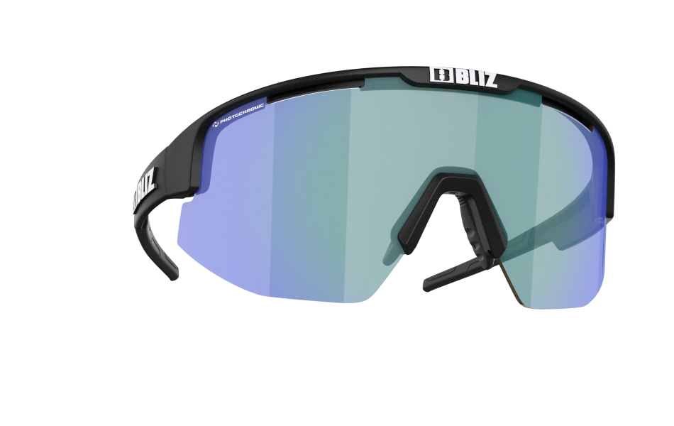 Sluneční brýle Bliz Matrix 52104-13P Matt Black Frame Nanooptics / Photochromic Brown with Blue Multi Lens Cat.1-3