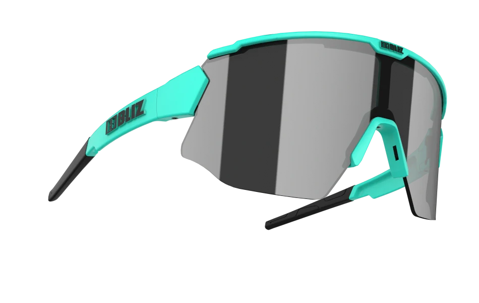 Sluneční brýle Bliz Breeze 52102-30 Turquoise Frame Smoke with Silver Mirror Lens Cat.3 + Orange Lens Cat.2