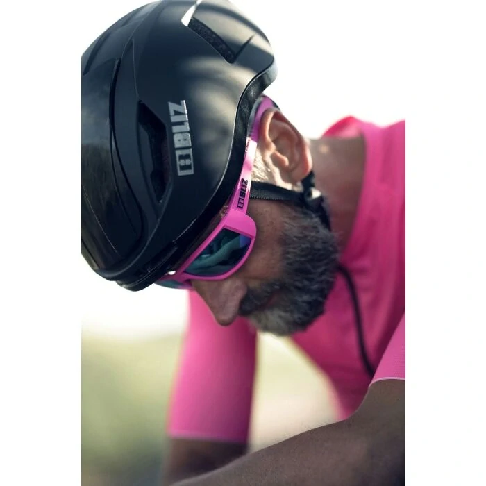 Sluneční brýle Bliz Drift 54001-43 Pink Frame Smoke with Blue Multi Lenses Cat. 3