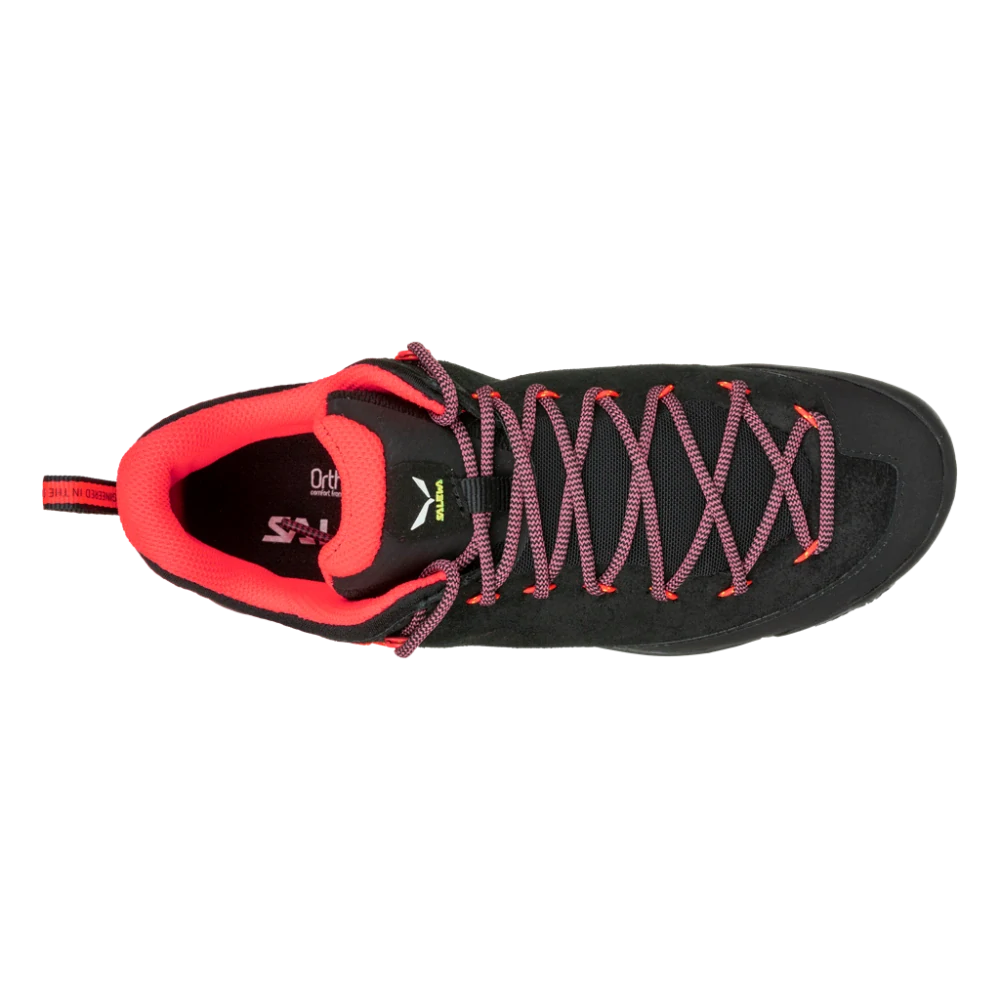 Boty Salewa Wildfire Leather dámské Black/Fluo Coral
