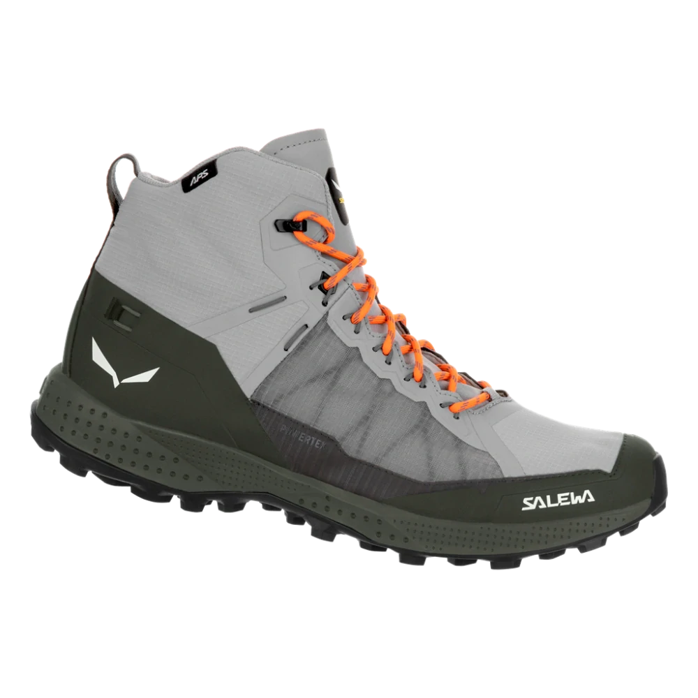 Boty Salewa Pedroc PRO MID PTX pánské Alloy/Dark Olive