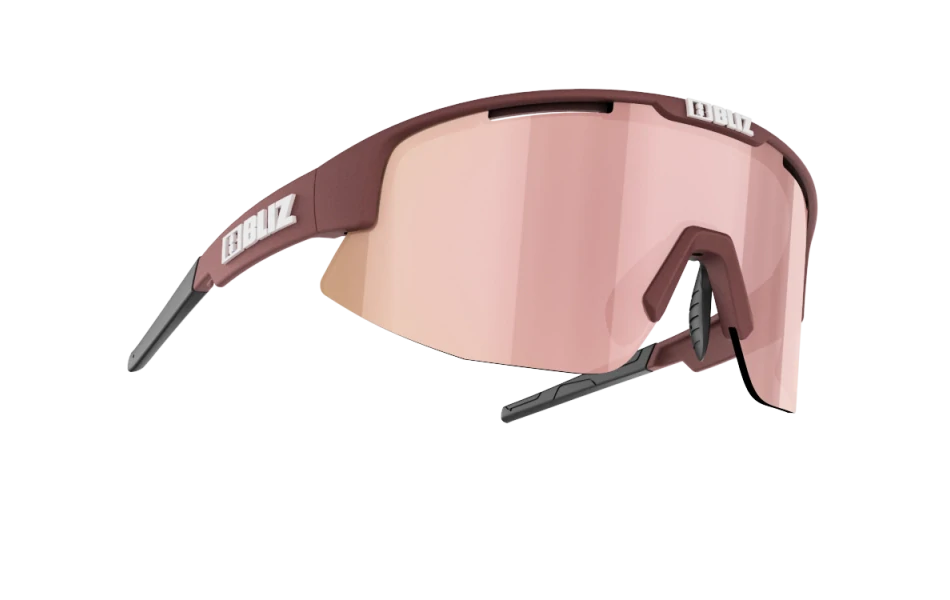 Sluneční brýle Bliz Matrix Small 52007-49 Matt Burgundy Frame Brown with Rose Multi Lens Cat.3