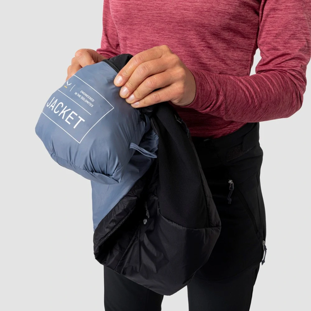 Dámská bunda Salewa ORTLES HYBRID TWR JACKET Black Out