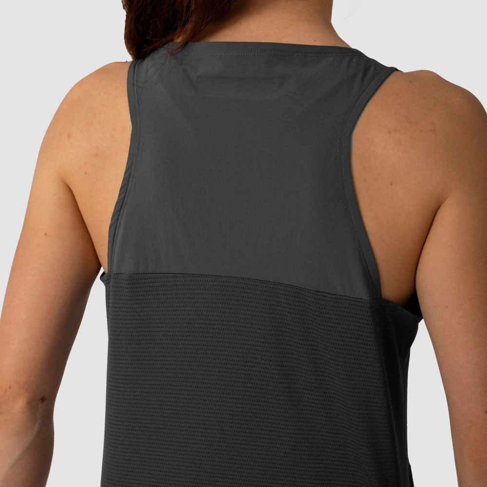 Dámské triko Salewa PEDROC DRY HYBRID TANK TOP Onyx