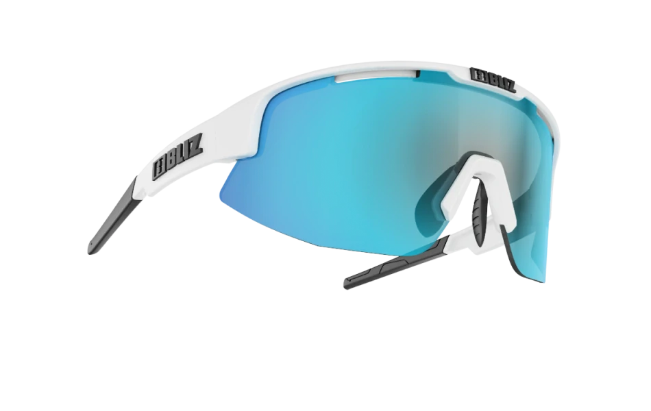 Sluneční brýle Bliz Matrix Small 52907-03 White Frame Smoke with Blue Multi Lens Cat.3