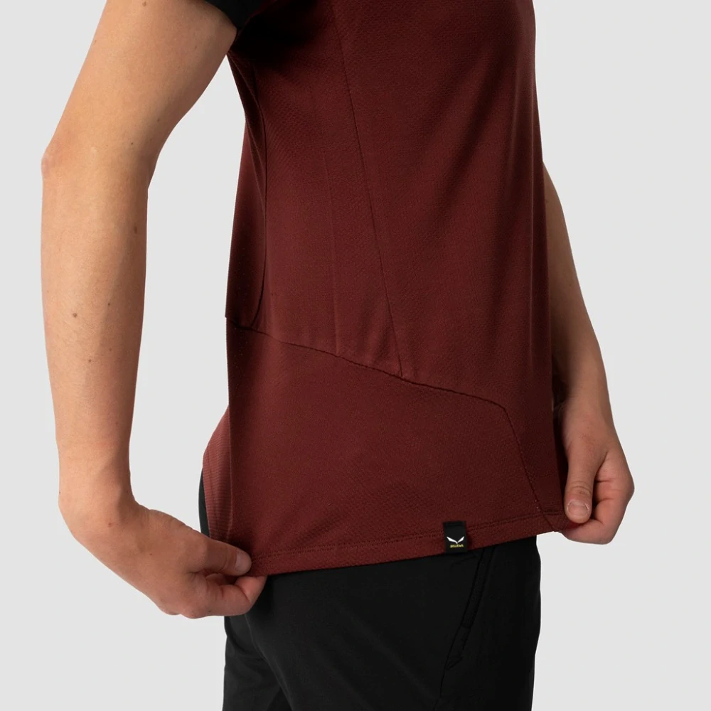 Dámské triko Salewa PEDROC PTC DELTA T-SHIRT Syrah Black