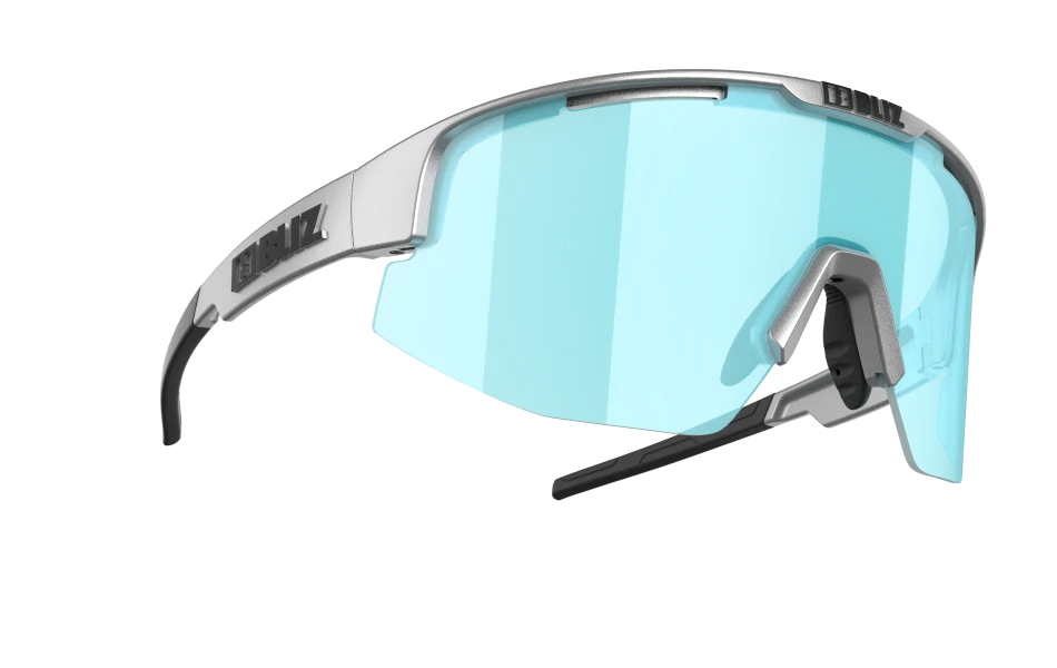 Sluneční brýle Bliz Matrix 52204-53 Silver Metallic Frame Smoke with Ice Blue Multi Lens Cat.3